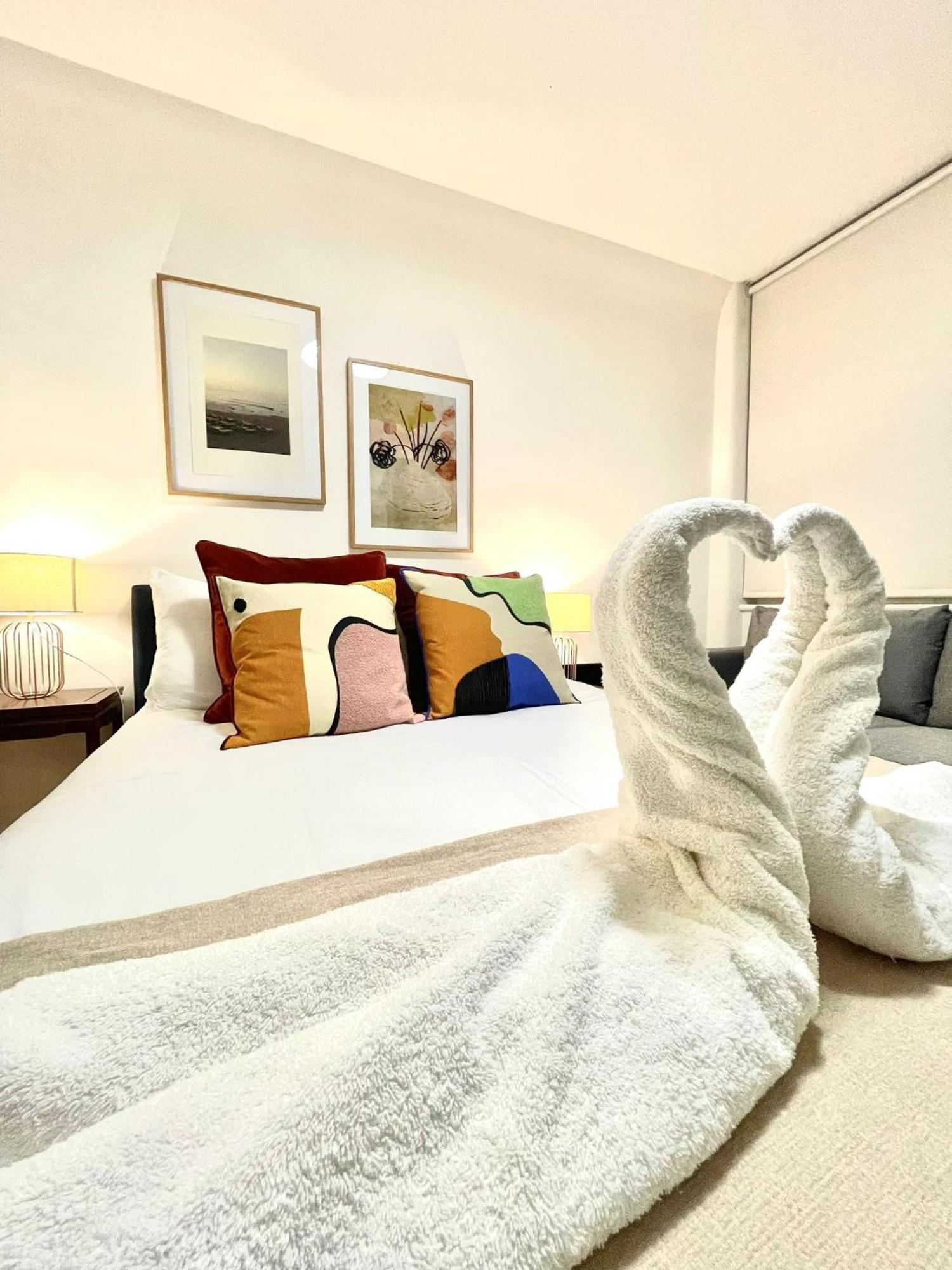 شقة Kings Cross St Pancras Luxury Apt لندن المظهر الخارجي الصورة